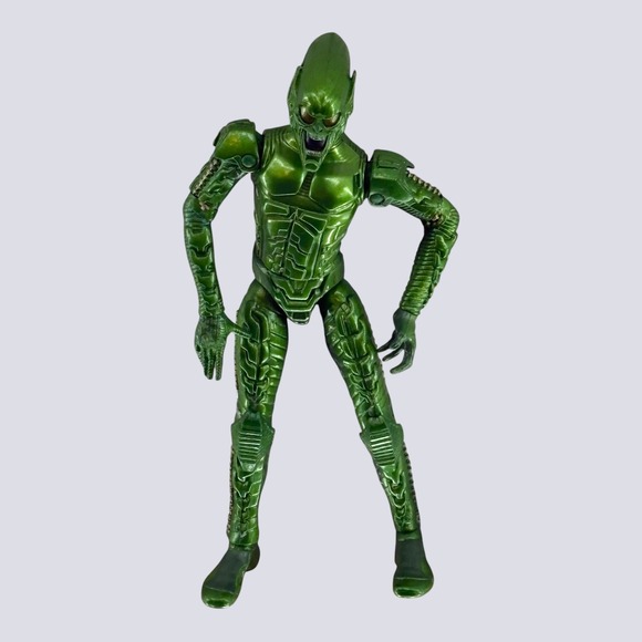 Toy Biz Other - Green Goblin 6 Inch Action Figure Poseable Green Toy Biz Spider-Man 2002 Movie